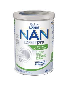 Nestle Nan ExpertPro Total Comfort, kolki, zaparcia, ulewania dla niemowląt od urodzenia, 400 g