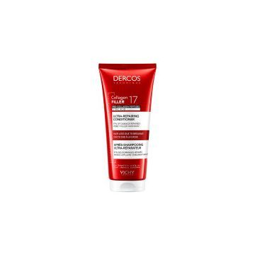 Vichy Dercos Collagen 17 Filler, odżywka, ultra-regenerująca, 200 ml