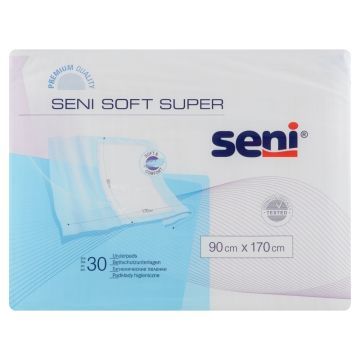 Seni Soft Super, podkłady, higieniczne, 90cm x170cm, 30 szt.