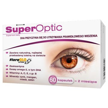 SuperOptic, kapsułki elastyczne, 60 szt.
