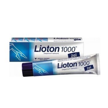 Lioton 1000, 8,5 mg (1000 IU)/g, żel, 100 g
