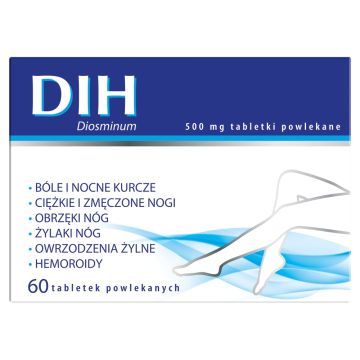 DIH, 500 mg, tabletki powlekane, 60 szt.