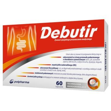 Debutir, kapsułki, 60 szt.