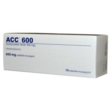 ACC  optima, 600 mg,tabl.mus.,(i.row),InPh,Aust, 10 szt