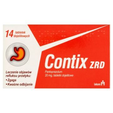 Contix ZRD, 20 mg, tabletki dojelitowe, 14 sztuk