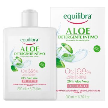 Equilibra, żel aloesowy do higieny intymnej, 200 ml