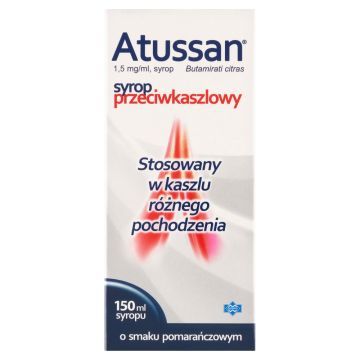 Atussan, 1,5 mg/ml, syrop, 150 ml