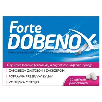 Dobenox Forte, 500 mg, tabletki powlekane, 30 szt.