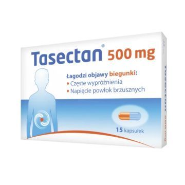 Tasectan 500 mg, kapsułki, 15 szt.