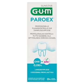 Gum Paroex 0.06% CHX, płyn do płukania jamy ustnej, 500 ml