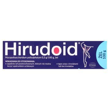 Hirudoid, 0,3 g/100 g, żel, 100 g