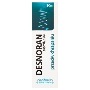 Desnoran, spray do nosa przeciw chrapaniu, 30 ml