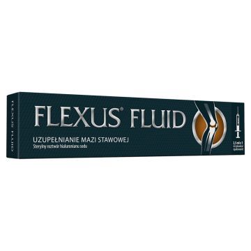 Flexus Fluid, 25 mg/2,5 ml, roztwór do wstrzyknięć dostawowych, 1 strzykawka