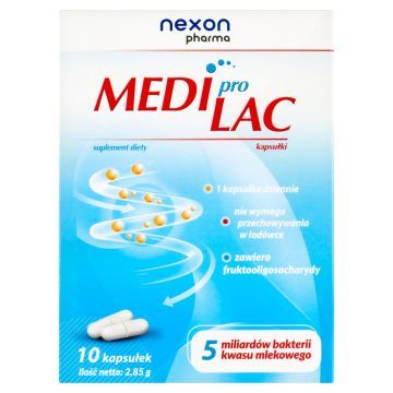MediproLac, kapsułki, 10 szt.