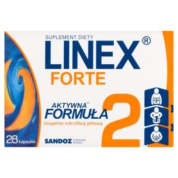 Linex Forte, kaps., 28 szt