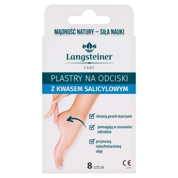 Plastry na odciski z kwasem salicylowym, 8 szt.