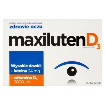 Maxiluten D3, tabletki, 30 szt.