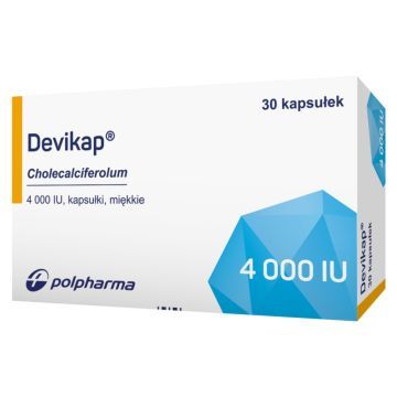 Devikap, 4000 IU, kapsułki miękkie, 30 szt.