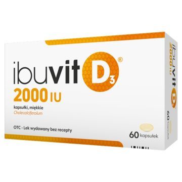 Ibuvit D3 2000 IU, kapsułki miękkie, 60 szt.