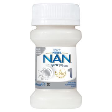 Mleko Nan Optipro Plus 1 HM-0, plyn, 70 ml, 32 but.