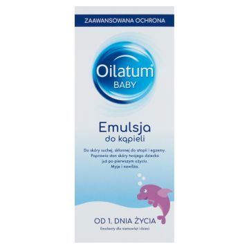 Oilatum Baby, Zaawansowana Ochrona, emulsja do kąpieli, 500 ml