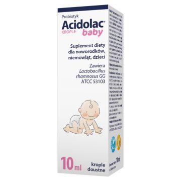 Acidolac Baby, krople doustne, 10ml