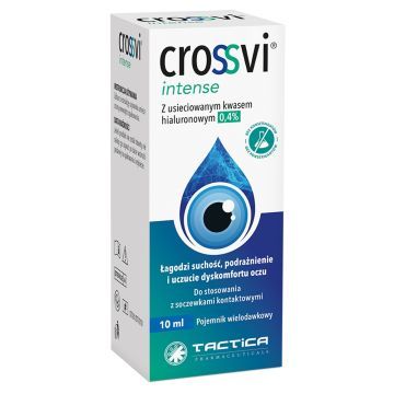 Crossvi Intense, krople do oczu, 10 ml
