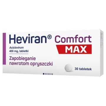 Heviran Comfort MAX, 400 mg, tabletki, 30 szt.