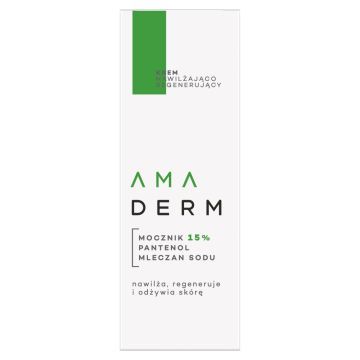 Amaderm, krem z 15% mocznikiem, nawilżająco-regenerujący, 50 ml
