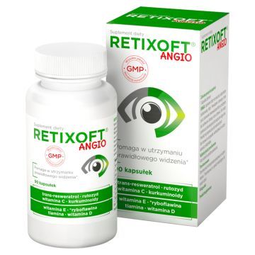 Retixoft Angio, kaps., 90 szt