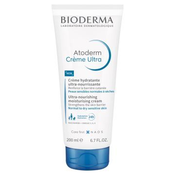 Bioderma Atoderm Creme Ultra, krem ultranawilżający, wzmacniający, 200ml