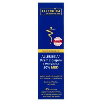 Allergika, krem, z olejem z wiesiolka 20% MED, 100 ml