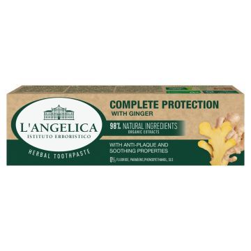 L`Angelica Pełna Ochrona z Imbirem, pasta do zębów, 75 ml