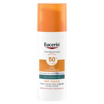 Eucerin Oil Control SPF50+ Dry Touch, zel-krem,ochr.,50 ml