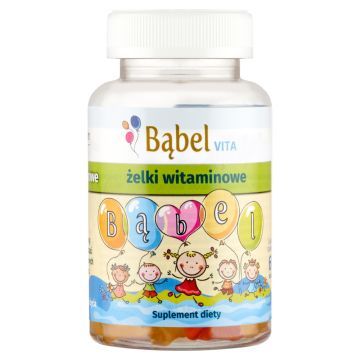 Babel Vita, żelki witaminowe dla dzieci, 60 szt.