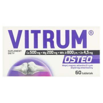 Vitrum Osteo, tabl.,  60 szt