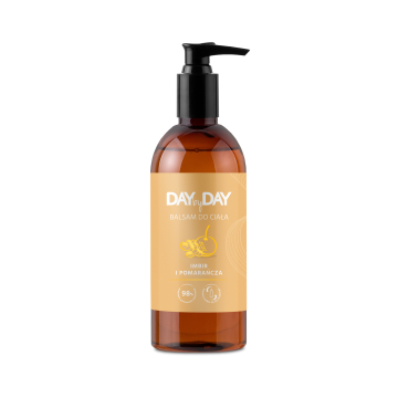 DAYbyDAY Balsam do ciała, imbir i pomarańcza, 400 ml
