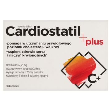 Cardiostatil Plus, kaps., 30 szt