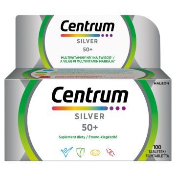 Centrum Silver 50+, tabl., (Haleon),100 szt