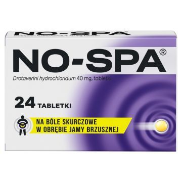 NO-SPA, 40 mg, tabletki, 24 sztuki