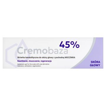 Cremobaza 45%,wcierka,keratolityczna do skóry głowy,30 g