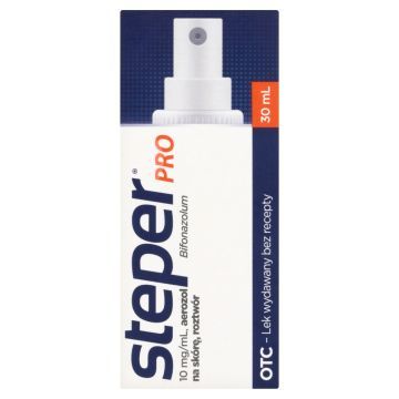 Steper Pro, 10mg/ml, aerozol na skórę, roztwór, 30 ml