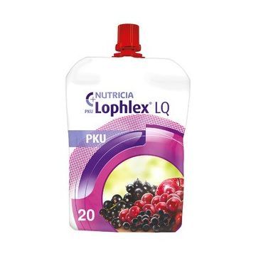 PKU Lophlex LQ, płyn o smaku owocowym (Berries), 30 x 125 ml