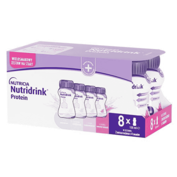 Zestaw Nutridrink Protein Mix Multipack, 8x125 ml