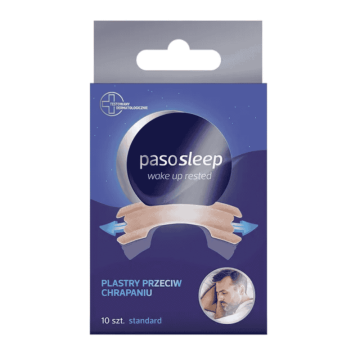Pasosleep Wake Up, plastry,przeciw chrapaniu, standard, 10 szt