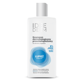 Idee Derm, szampon, dermatologiczny, przeciwłupieżowyowy, 300 ml