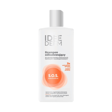 Ideepharm Ideederm, szampon, odbudowujący, 300 ml