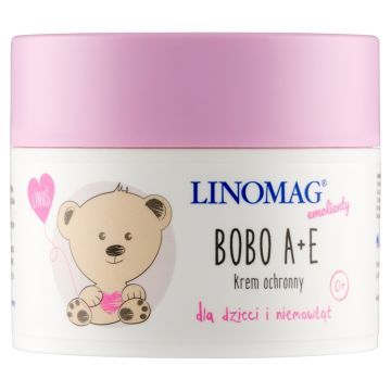 Linomag, Bobo A+E, krem ochronny dla dzieci i niemowląt, 50 ml