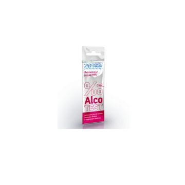 AlcoTest, jednorazowy test do badania alkoholu, 1 szt.