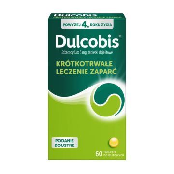 Dulcobis, 5 mg, tabl.dojelit.,(i.rów),MDZ,Holandia, 60 szt